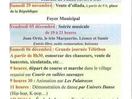 TELETHON MAUREILLAS-LAS ILLAS