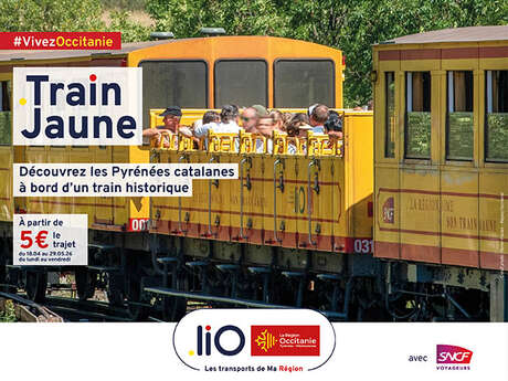 DÉCOUVREZ LES PYRÉNÉES CATALANES À BORD DU TRAIN JAUNE