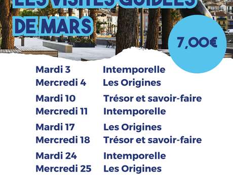 VISITES GUIDEES DE MARS