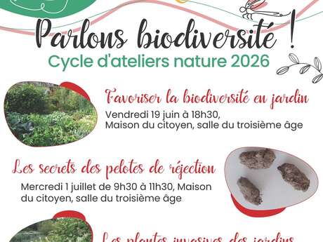 ATLAS DE LA BIODIVERSITÉ COMMUNALE DES ASPRES - CYCLE DES ATÉLIERS NATURE