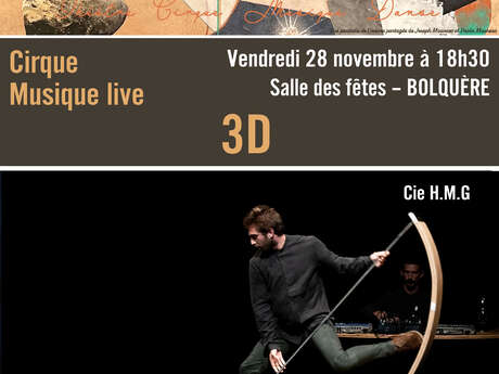 SAISON CERDANE - CIRQUE & MUSIQUE LIVE - 3D