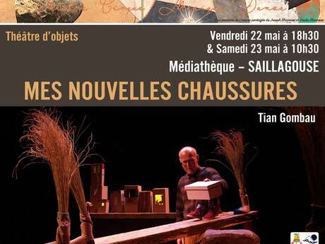 SAISON CERDANE - THÉÂTRE D'OBJETS: MAS NOUVELLES CHAUSSURES - TIAN GOMBAU