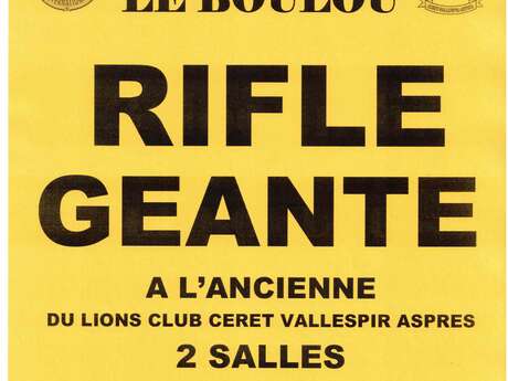 RIFLE DU LIONS CLUB