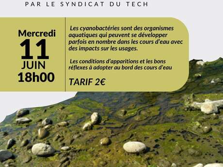 CONFÉRENCE SUR LES CYANOBACTÉRIES PAR LE  SYNDICAT DU TECH
