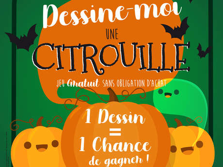 DESSINE-MOI UNE CITROUILLE DESSINE-MOI UNE CITROUILLE