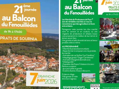 21 EME JOURNÉE AU BALCON DU FENOUILLÈDES - PRATS DE SOURNIA