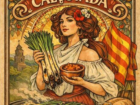 CALÇOTADA AU CHÂTEAU CAP DE FOUSTE