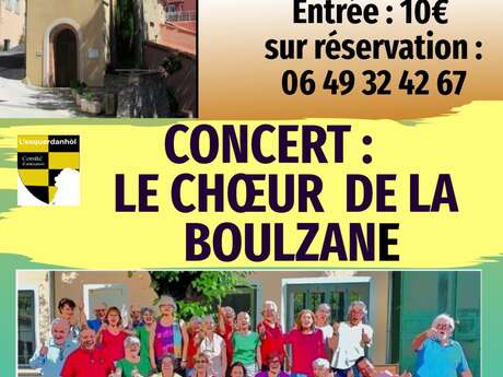 CONCERT : CHŒUR DE LA BOULZANE - LESQUERDE