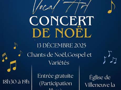 CONCERT DE NOËL VILLENEUVE-LA-RIVIERE