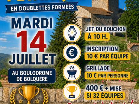 CONCOURS PÉTANQUE
