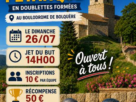 CONCOURS PÉTANQUE