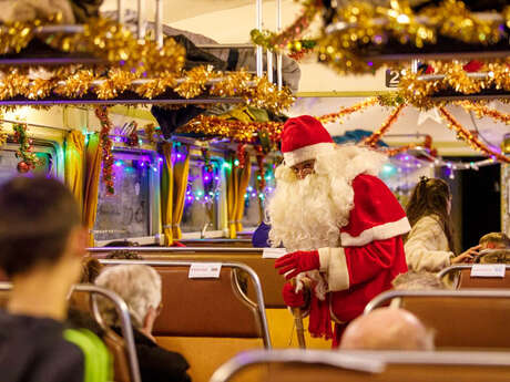 TRAIN DU PÉRE NOËL - DÉPART DE SAINT PAUL DE FENOUILLET