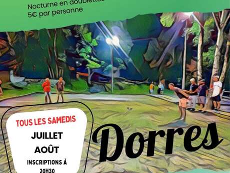 CONCOURS DE PÉTANQUE - DORRES