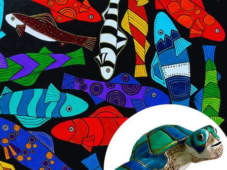 EXPOSITION "LA MER EN FOLIE" DE JOG – CHEZ ARABESQUE