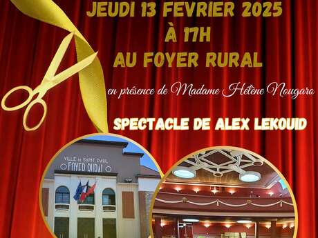 INAUGURATION SALLE DE SPECTACLE DU FOYER RURAL