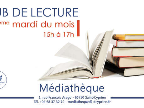 CLUB DE LECTURE DE LA MEDIATHEQUE