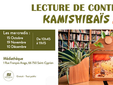 KAMISHIBAÏS : LECTURES DE CONTES PAR MELANIE
