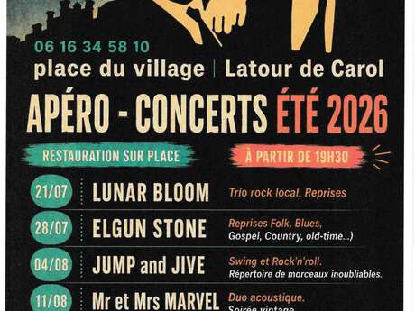 CONCERT AU P'TIT BAR - LATOUR DE CAROL