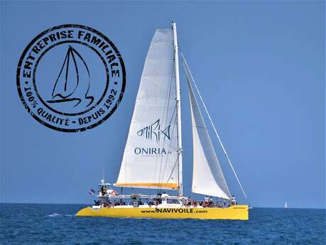 PROMENADE EN MER CATAMARAN NAVIVOILE