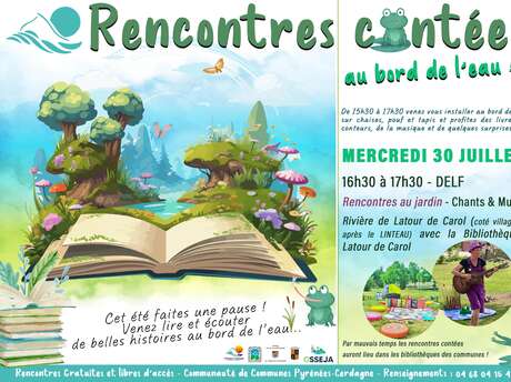 RENCONTRES CONTÉES AU BORD DE L'EAU