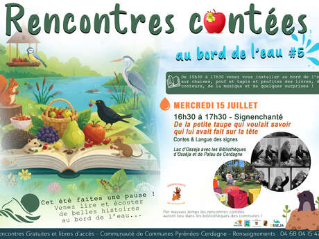 RENCONTRES CONTEES EN BORD DE LAC