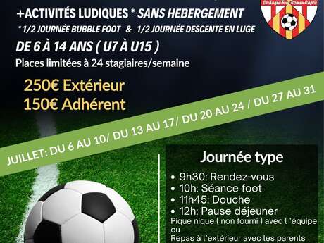 STAGE DE FOOT EN ALTITUDE