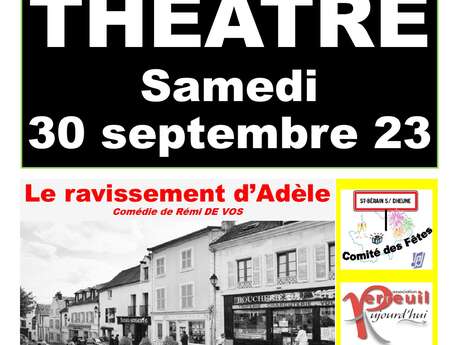 Théâtre : Le Ravissement d'Adèle