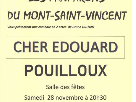 Théâtre : Cher Édouard Théâtre : Cher Édouard
