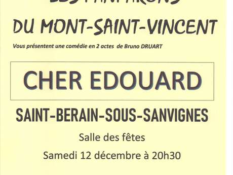 Théâtre : Cher Édouard Théâtre : Cher Édouard