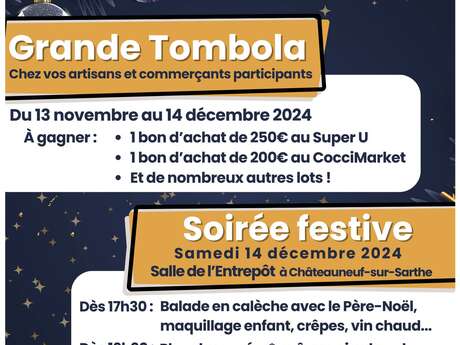 Les Enseignes fêtent Noël à Châteauneuf-sur-Sarthe