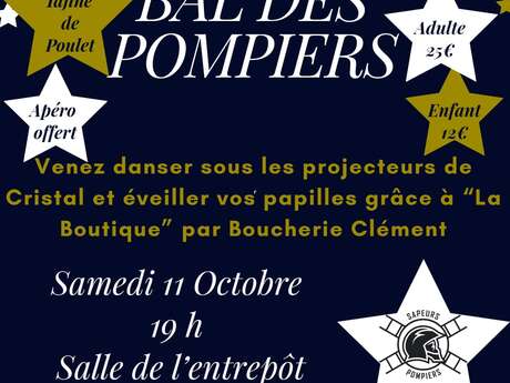 Bal des Pompiers par l'Amicale des sapeurs-pompiers de Châteauneuf sur Sarthe