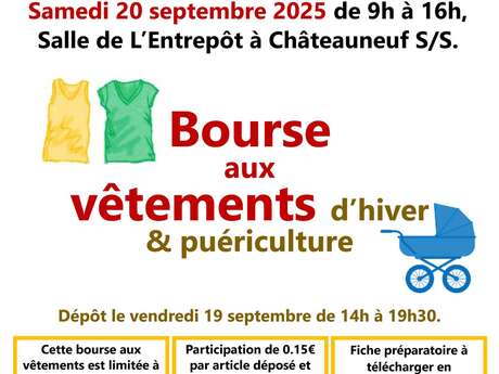 Bourse aux vêtements d'hiver et puériculture