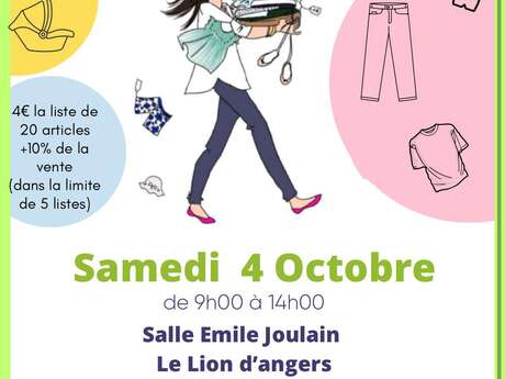 Bourse aux vêtements - Le Lion d'Angers
