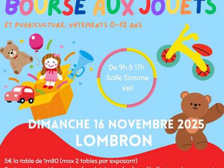 Bourse aux jouets et puériculture