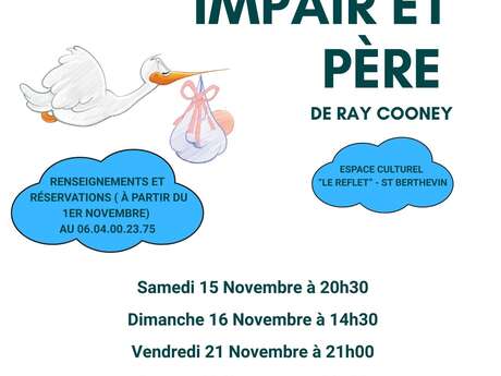 Spectacle comédie : Impair et père