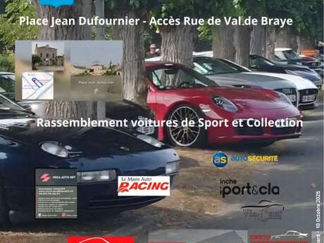 Rassemblement voitures de sport et de collection