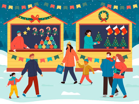 Marché de Noël artisanal