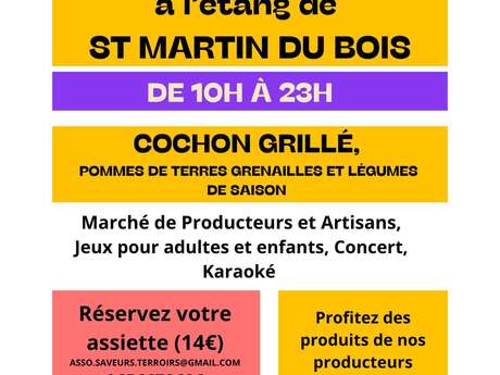 L'été en guinguette - Saint Martin du Bois