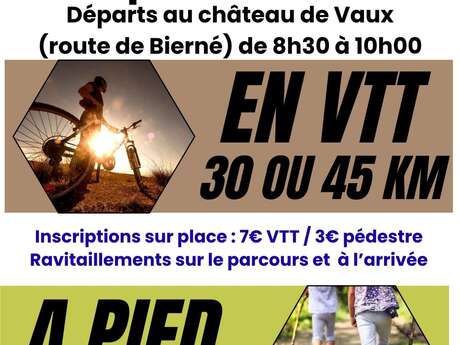 Randonnées à Miré