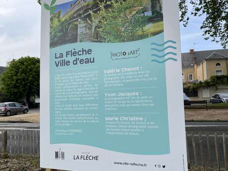 Exposition photos de La Flèche, ville d'eau