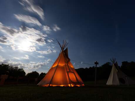 Hébergement insolite Les Tipis du Bonheur de Vivre