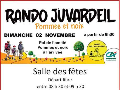 Randonnée pommes et noix - Juvardeil