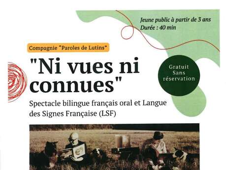 Spectacle "Ni vues ni connues"