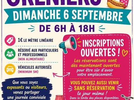 Vide-greniers à Clefs