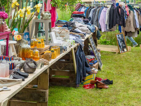 Vide grenier lors de la fête de la Saint Lambert
