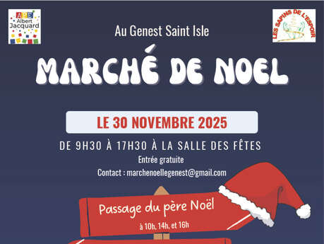 Marché de Noël - Le Genest-Saint-Isle