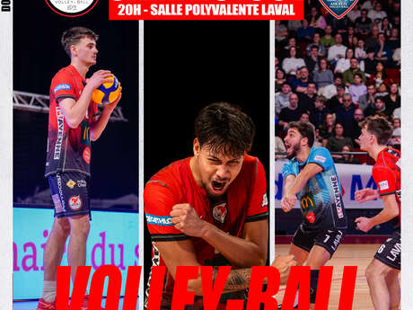 Match de Volley-Ball : Laval VS ASB Rezé Match de Volley-Ball : Laval VS ASB Rezé