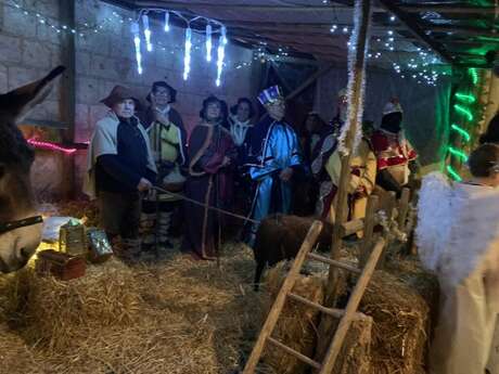 Crèche vivante à Fougeré