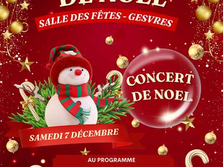 Marché et concert chants de Noël à Gesvres