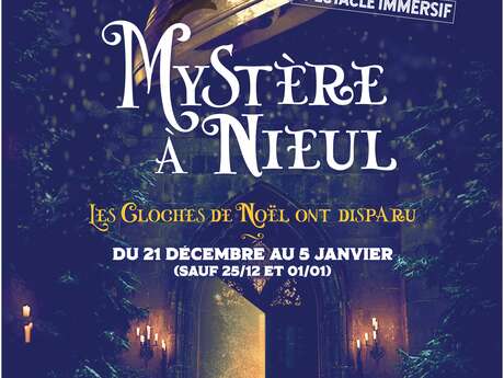 "MYSTÈRE À NIEUL" À L'ABBAYE DE NIEUL-SUR-L'AUTISE